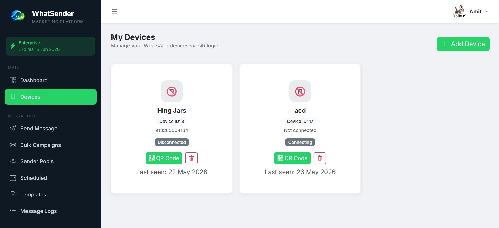 WhatSender — WhatsApp Marketing & Automation — screenshot 4